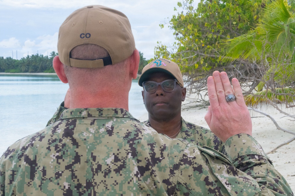 CMC Lerone Gamble's Reenlistment