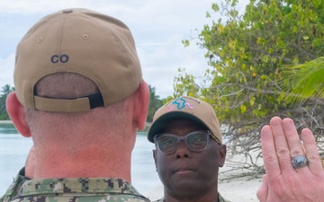 CMC Lerone Gamble's Reenlistment