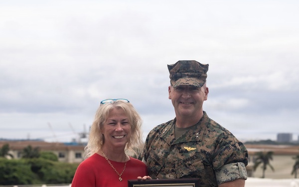 1st MAW commanding general promotes to major general