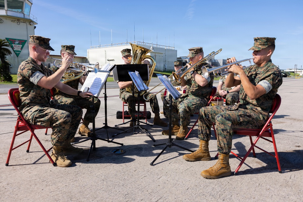 Lt. Col. Ryan Iden relinquishes command of MALS-36 to Lt. Col. Jason Brooks