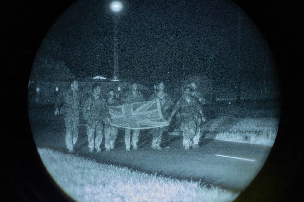 Competitors Close Out PLFTRC With Unknown Distance Ruck March