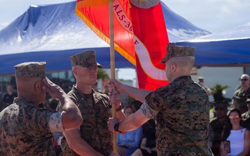 Lt. Col. Ryan Iden relinquishes command of MALS-36 to Lt. Col. Jason Brooks