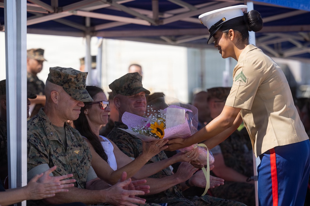 Lt. Col. Ryan Iden relinquishes command of MALS-36 to Lt. Col. Jason Brooks
