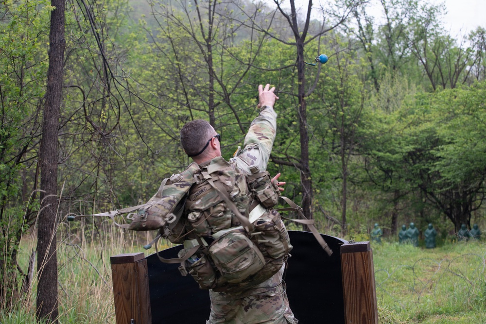 Finalists from Delaware, Maryland, Pennsylvania, Virginia, Washington, D.C., and West Virginia participate in the Region II Best Warrior Competition.