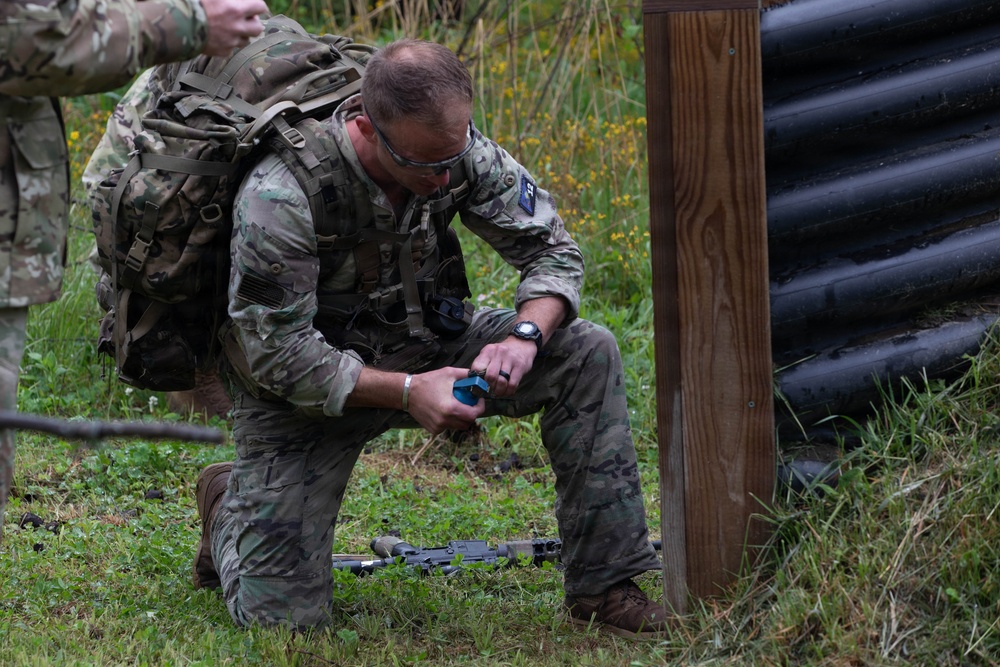 Finalists from Delaware, Maryland, Pennsylvania, Virginia, Washington, D.C., and West Virginia participate in the Region II Best Warrior Competition.