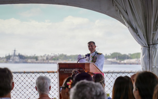OICC PHNSY Executive Officer Cmdr. Nicholas C. Brown Retirement Ceremony