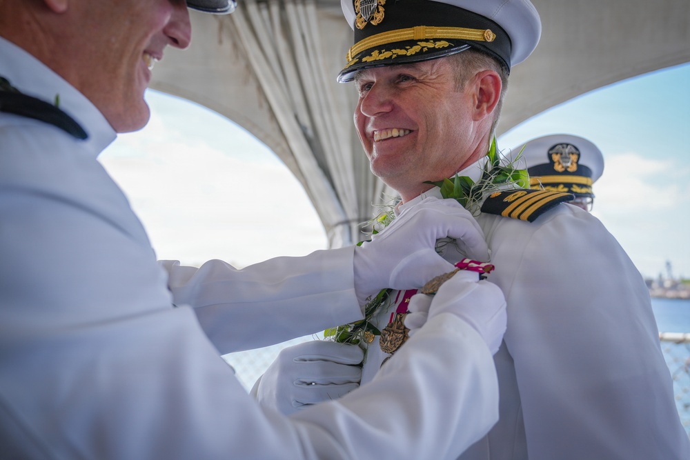 OICC PHNSY Executive Officer Cmdr. Nicholas C. Brown Retirement Ceremony