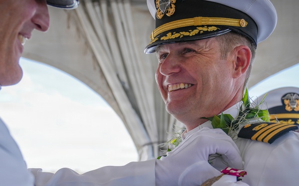 OICC PHNSY Executive Officer Cmdr. Nicholas C. Brown Retirement Ceremony