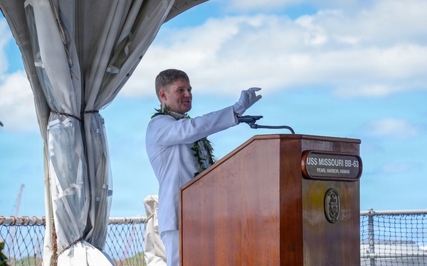 OICC PHNSY Executive Officer Cmdr. Nicholas C. Brown Retirement Ceremony