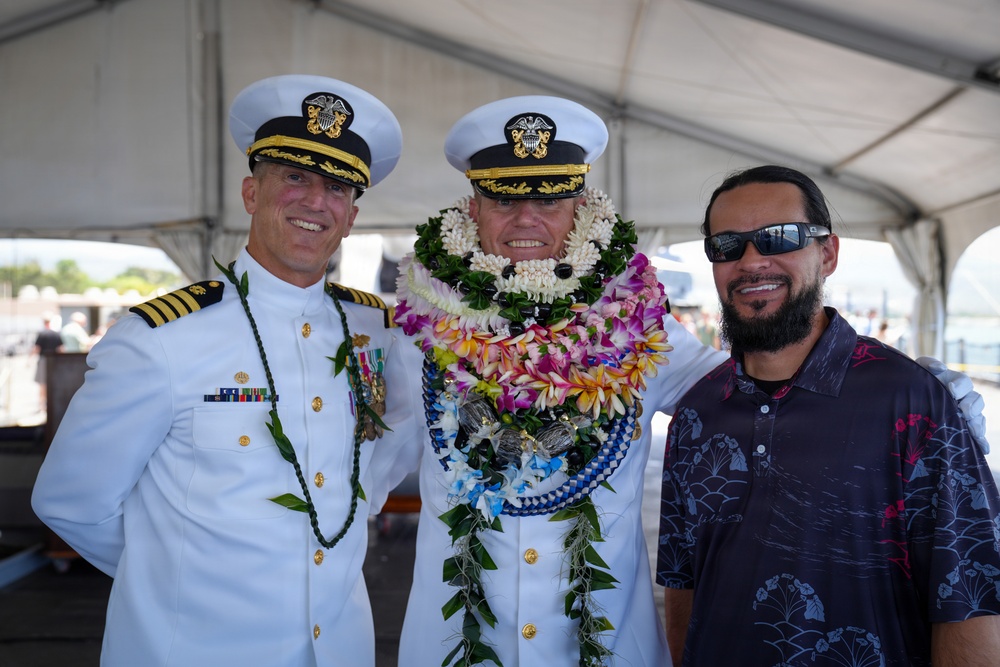 OICC PHNSY Executive Officer Cmdr. Nicholas C. Brown Retirement Ceremony