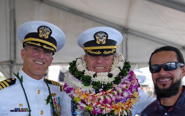 OICC PHNSY Executive Officer Cmdr. Nicholas C. Brown Retirement Ceremony