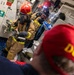 USS Mustin conducts a damage control training drill