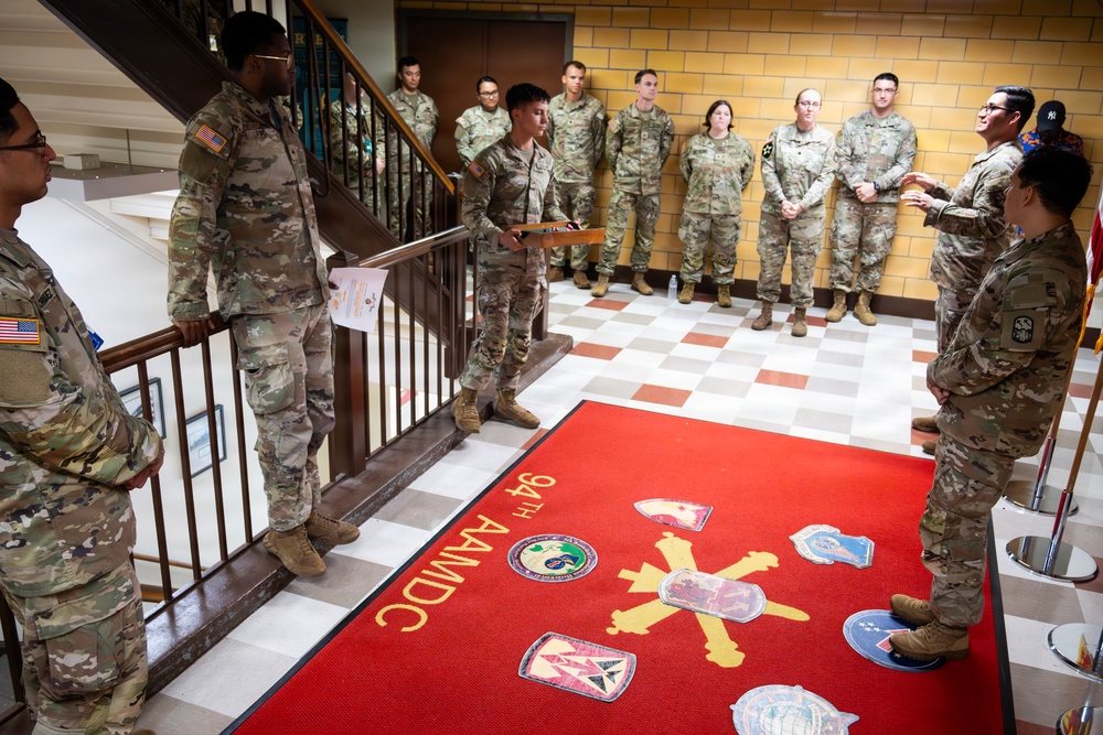 End of Tour Awards given to departing 94th AAMDC Soldiers