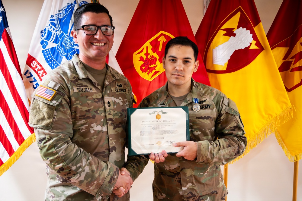 End of Tour Awards given to departing 94th AAMDC Soldiers