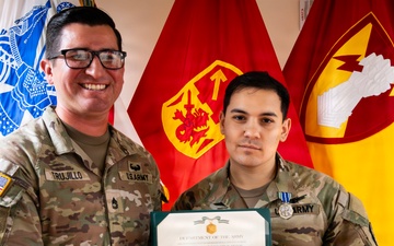 End of Tour Awards given to departing 94th AAMDC Soldiers