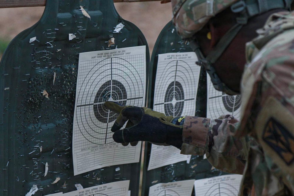 Precision and Readiness: Soldiers Sharpen Skills at Weapons Range
