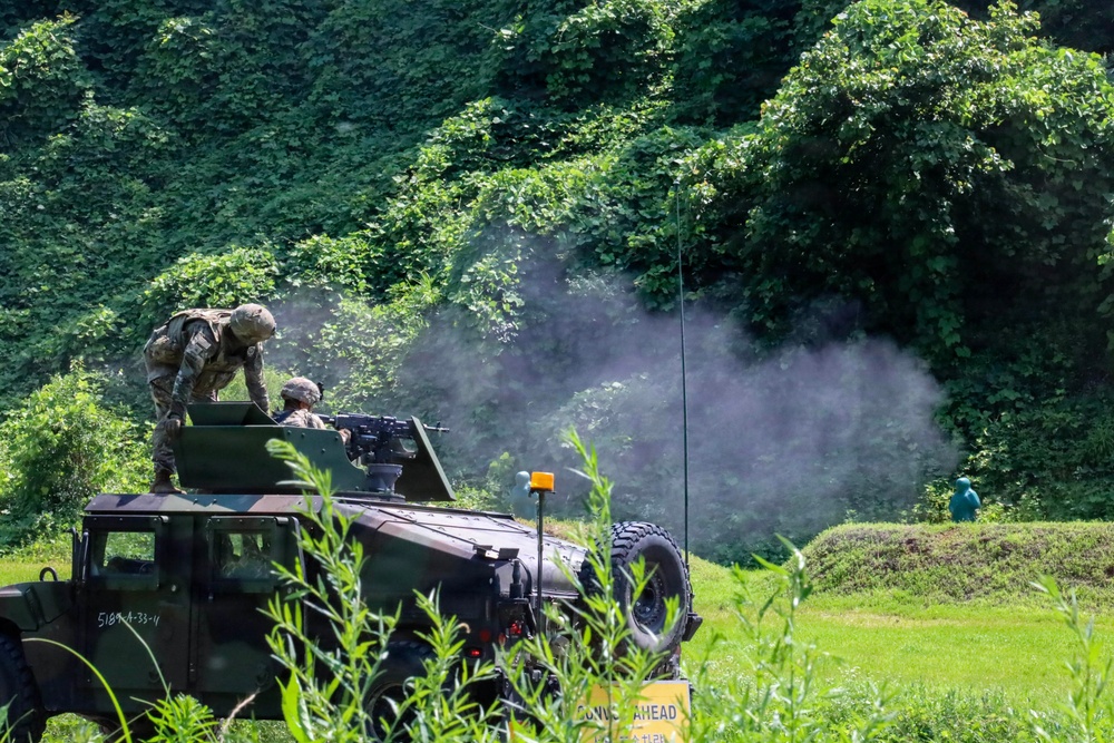 6-52 Conducts Tactical Convoy Operation to Osan Air Base