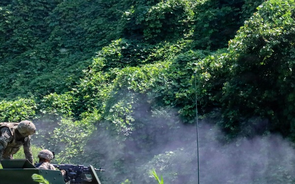 6-52 Conducts Tactical Convoy Operation to Osan Air Base
