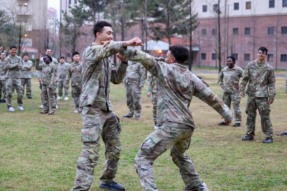 Warrior Spirit: Soldiers Train Through Taekwondo PT