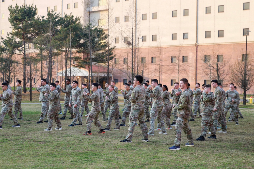 Warrior Spirit: Soldiers Train Through Taekwondo PT