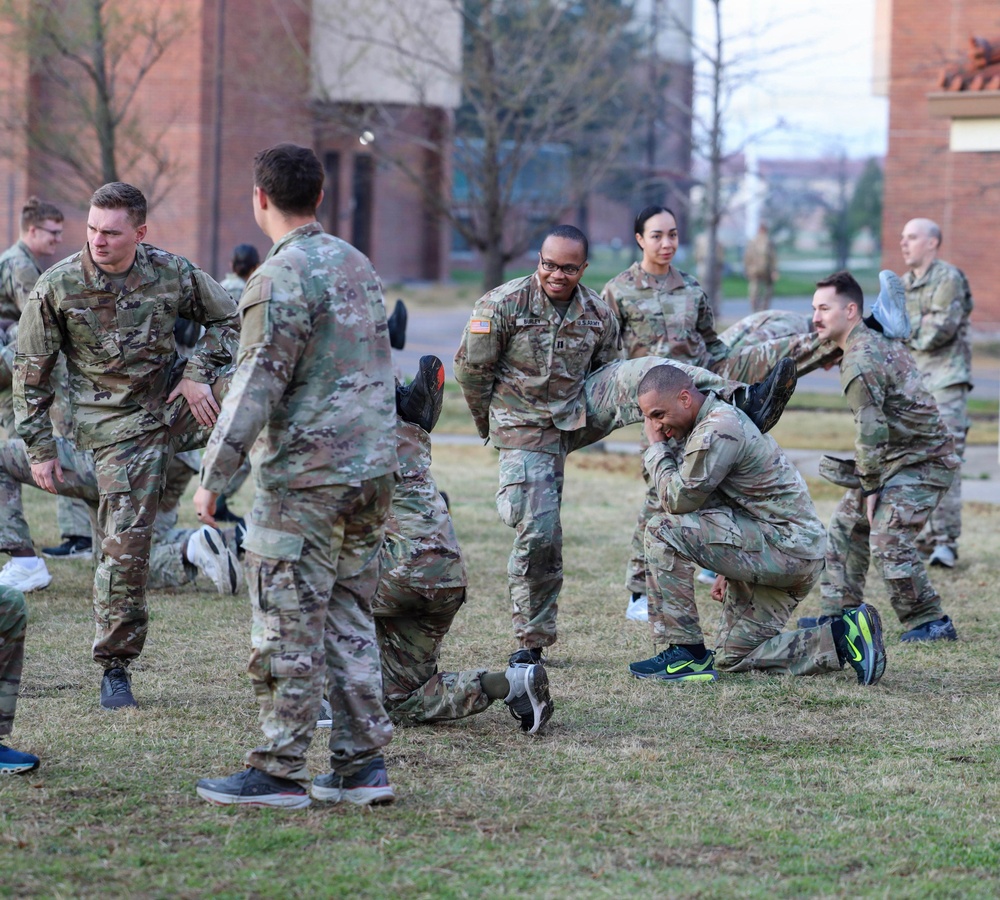 Warrior Spirit: Soldiers Train Through Taekwondo PT