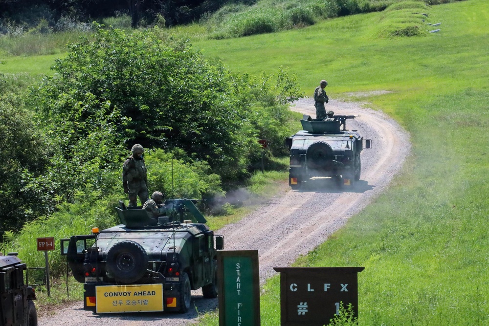 6-52 Conducts Tactical Convoy Operation to Osan Air Base