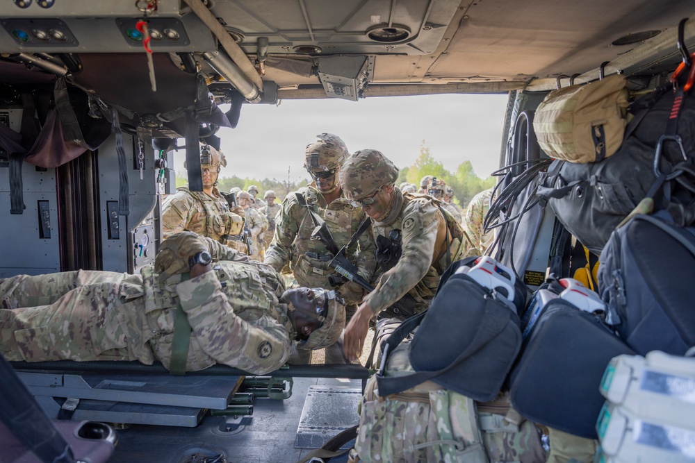2d Cavalry Regiment conducts patient transportation training during Saber Strike in Poland