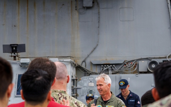 U.S. 6th Fleet Embarks Mount Whitney