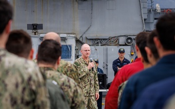 U.S. 6th Fleet Embarks Mount Whitney