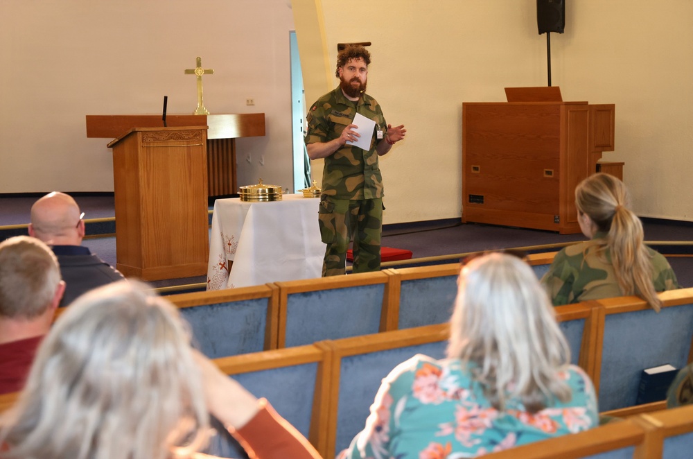 U.S., Norwegian, and Danish Chaplains Partner at LRMC to Strengthen Spiritual Readiness