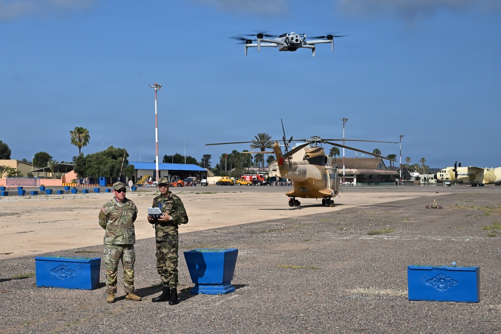 Inaugural drone academics held in Morocco during African Lion 26