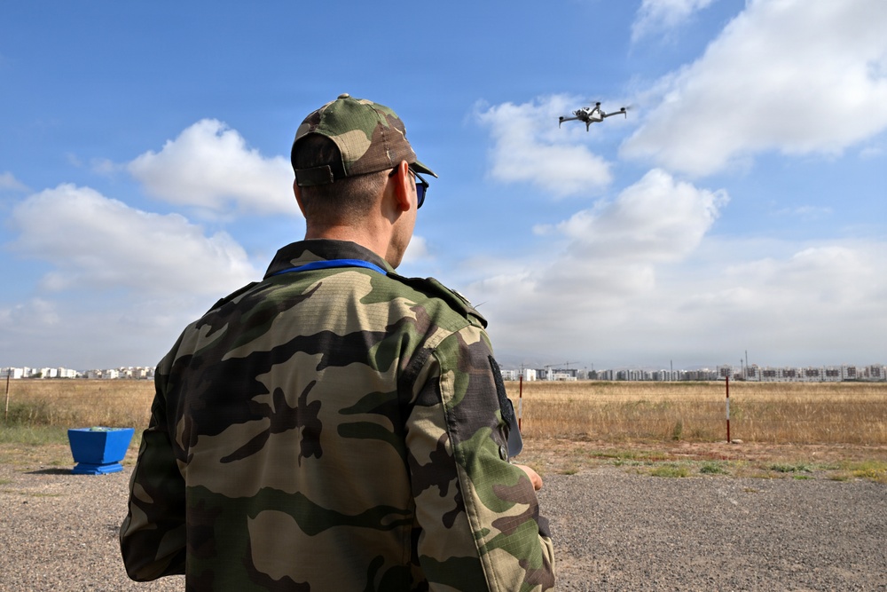 Inaugural drone academics held in Morocco during African Lion 26
