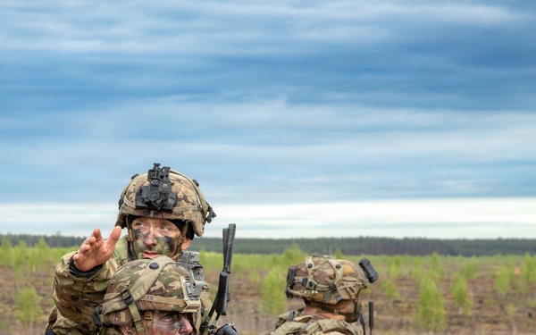 Force-on-Force Training: U.S. Army 2d Cavalry Regiment trains against Allied forces during Project Flytrap 5.0