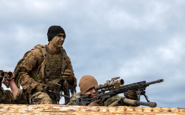 Force-on-Force Training: U.S. Army 2d Cavalry Regiment trains against Allied forces during Project Flytrap 5.0