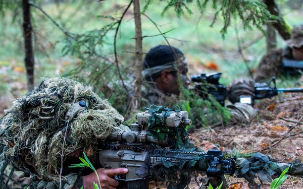 Force-on-Force Training: U.S. Army 2d Cavalry Regiment trains against Allied forces during Project Flytrap 5.0