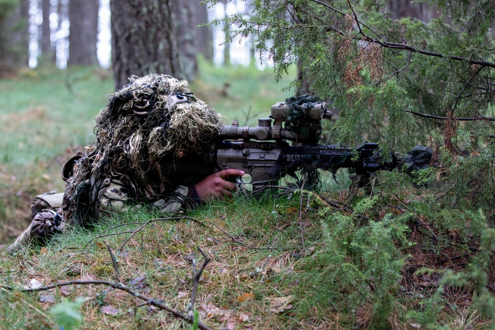 Force-on-Force Training: U.S. Army 2d Cavalry Regiment trains against Allied forces during Project Flytrap 5.0