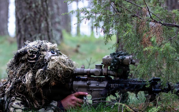 Force-on-Force Training: U.S. Army 2d Cavalry Regiment trains against Allied forces during Project Flytrap 5.0