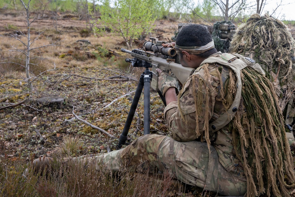 Force-on-Force Training: U.S. Army 2d Cavalry Regiment trains against Allied forces during Project Flytrap 5.0