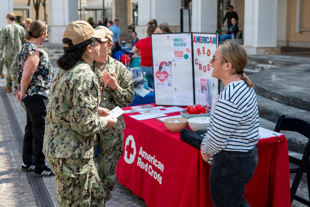 NSA Naples Fair Boost Culture, Force Resilience