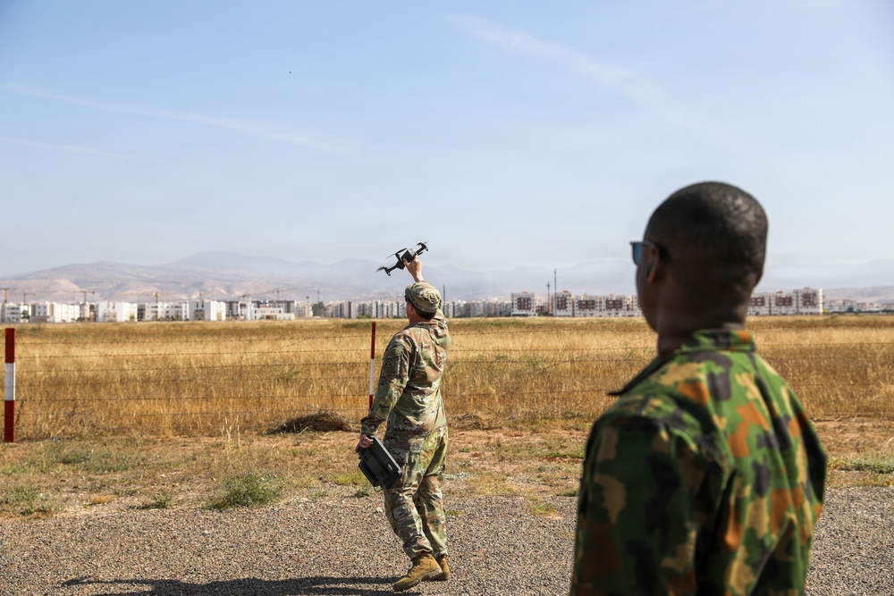 Inaugural drone academics held in Morocco during African Lion 26