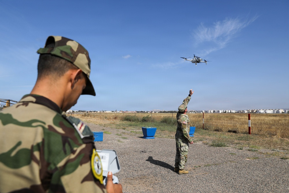 Inaugural drone academics held in Morocco during African Lion 26