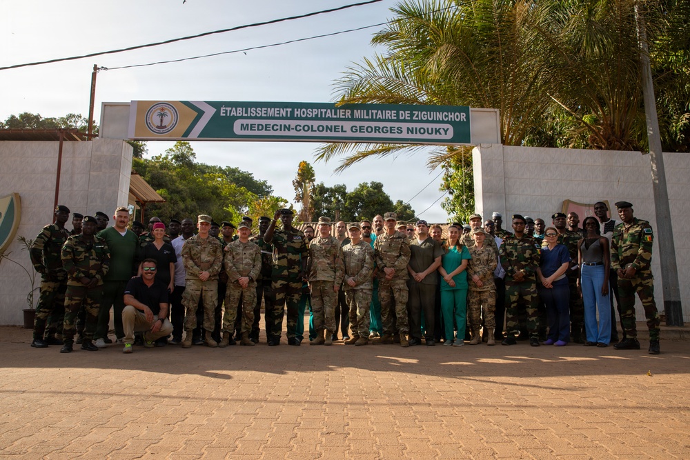 US, Senegal host MEDREX closing ceremony during African Lion 2026