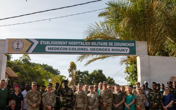 US, Senegal host MEDREX closing ceremony during African Lion 2026