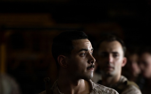 11th MEU Marines, Sailors Conduct Close Quarter Tactics Drills Aboard USS Boxer