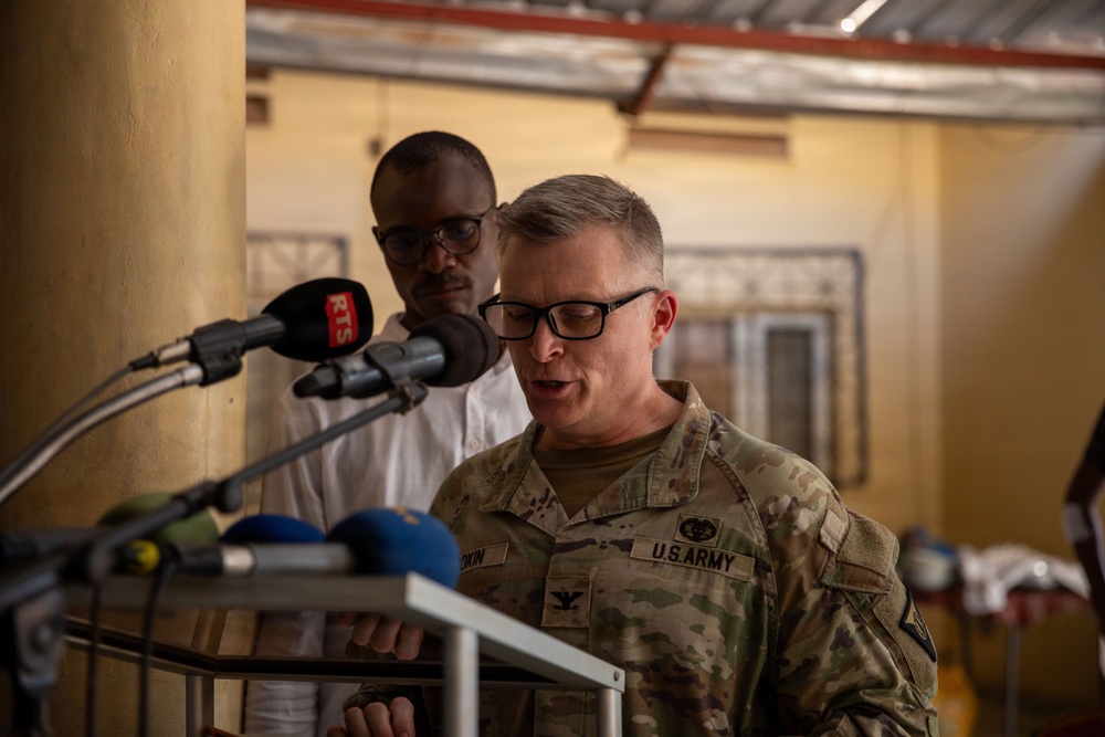 US, Senegal host MEDREX closing ceremony during African Lion 2026