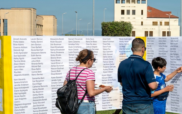 NSA Naples Honors Volunteers During Community Event