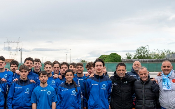 Friendly Soccer Match Unites NSA Naples, Italian Community