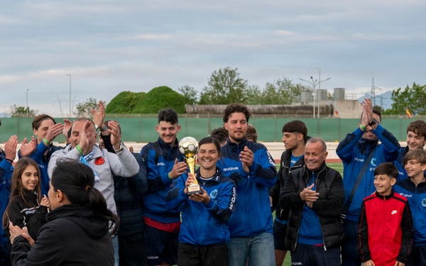 Friendly Soccer Match Unites NSA Naples, Italian Community