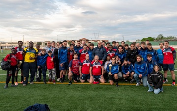 Friendly Soccer Match Unites NSA Naples, Italian Community