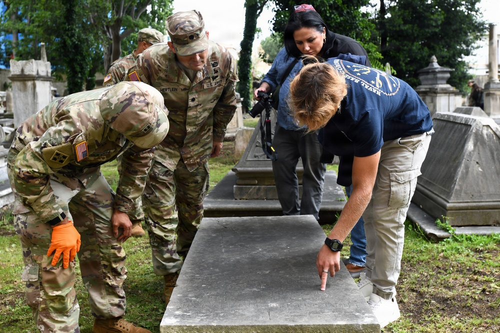 405th AFSB-Africa Honors Early American Heroes in Livorno